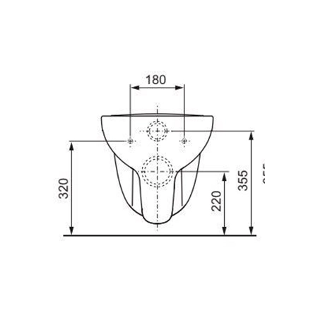 TECE Комплект с панелью смыва TECEloop и унитазом TECE V04 54 см в интернет-магазине
