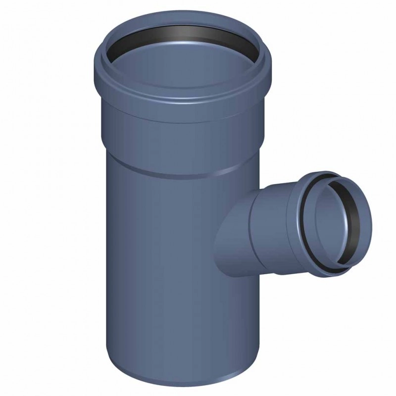 POLO-KAL Шумопоглощающий тройник канализационный 67,5° P2225