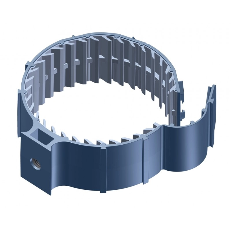 POLO-KAL Крепежный шумопоглощающий хомут 75/90/110 P1854