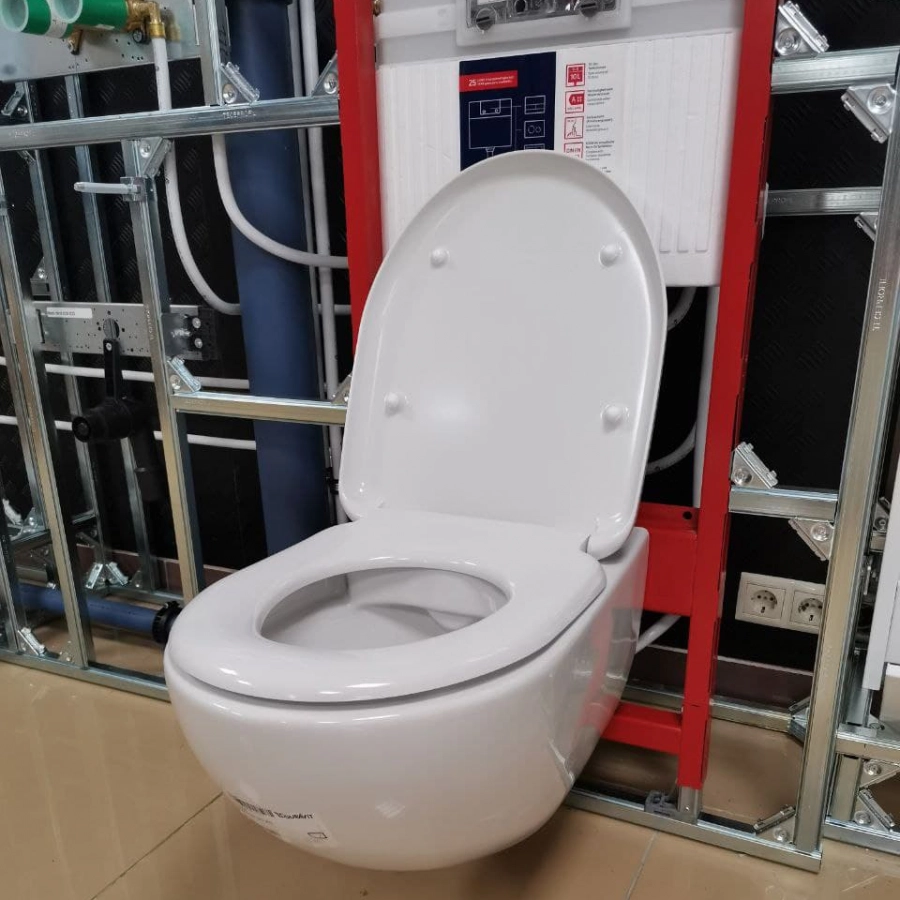 Купить TECE Комплект с панелью смыва TECEloop 2.0 белая матовая и унитазом Duravit Architec Rimless®