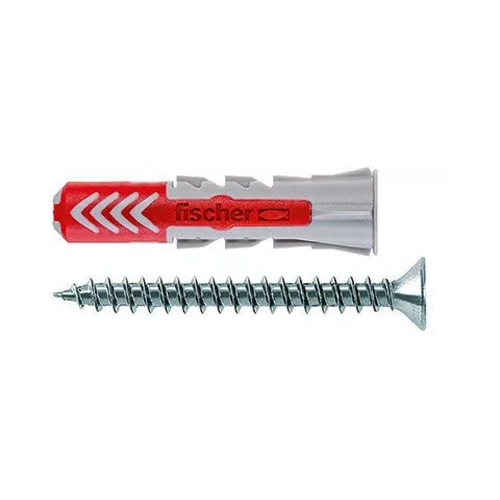 fischer DUOPOWER S двухкомпонентный нейлоновый дюбель с саморезом 577279