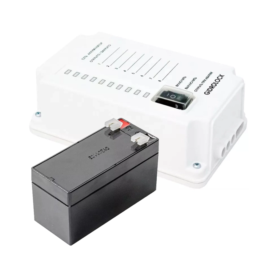 GIDROLOCK Комплект Gidrolock  Premium 12 V, с резервным питанием BONOMI