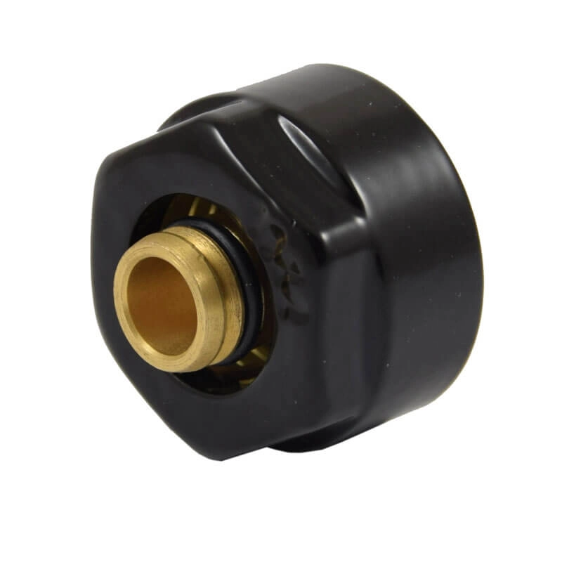 Schlosser Резьбовое соединение для пластиковых труб GW 3/4 x 16x2 Ral 9005 602600001. Ral 9005