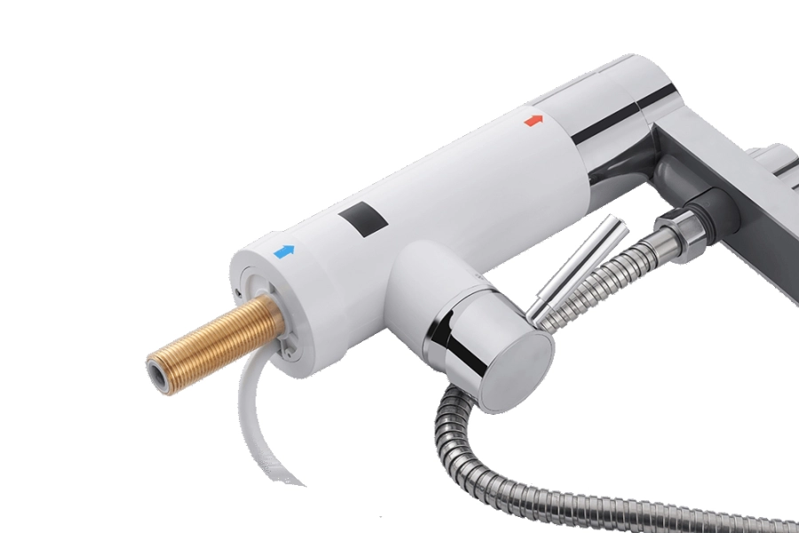 UNIPUMP Проточный кран-водонагреватель с душевой лейкой BKF-015