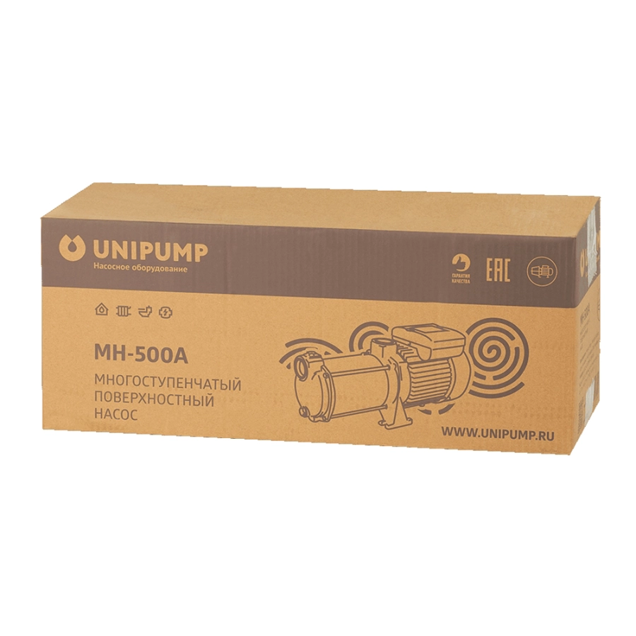 UNIPUMP Насос поверхностный многоступенчатый MH 500C  1 1/4