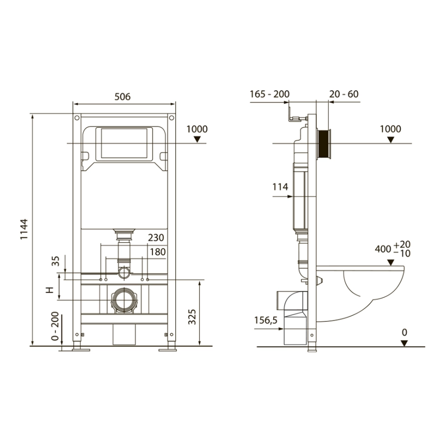 TECE TECEspring S Комплект TECEspring для установки подвесного унитаза с  панелью смыва TECEspring S K955301WCB – купить в TECE Market