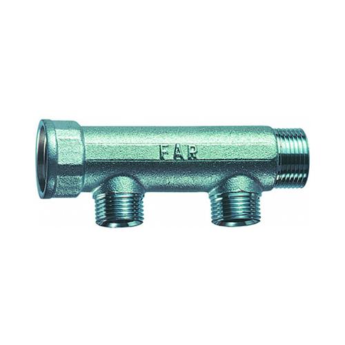 FAR Нерегулируемый проходной коллектор с 2 отводами FK 3625 112