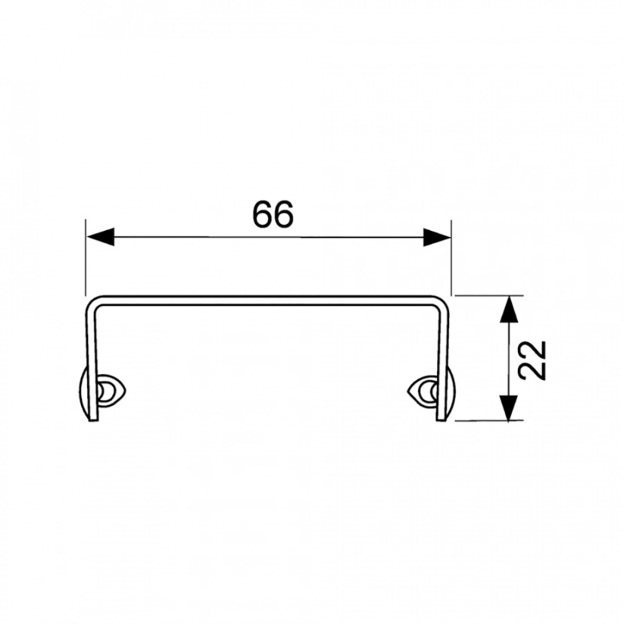 Решетка TECE TECEdrainline basic для слива из нержавеющей стали прямая Хром  глянцевый 600710