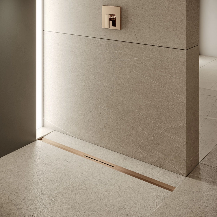 Купить TECE Профиль для душа TECEdrainprofile с цветным PVD покрытием