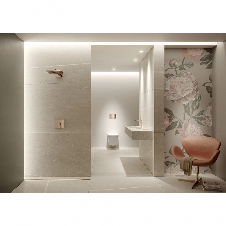 Купить TECE TECEsquare II PVD Металлическая панель смыва для унитазов с цветным PVD покрытием