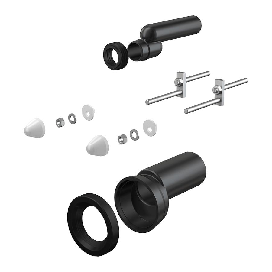 Alcaplast Комплект соединительных принадлежностей DN90/110 25 мм PE белый M900KE-DN90