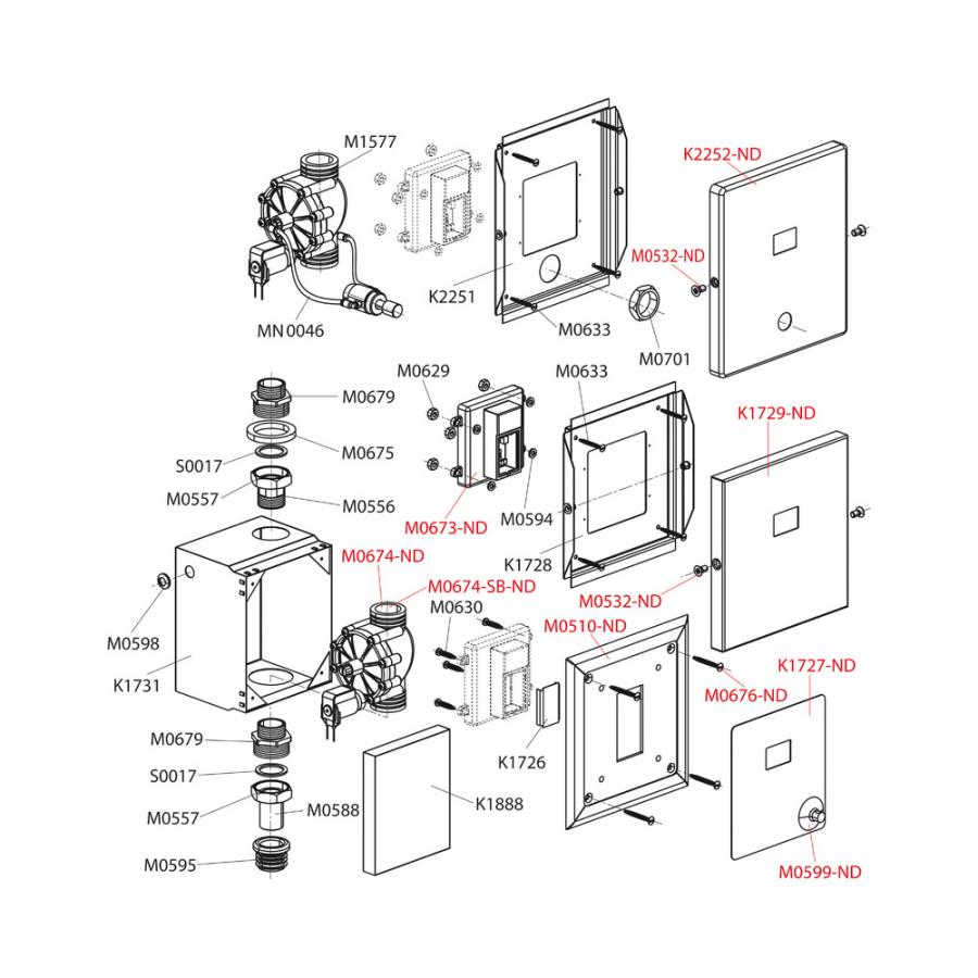 Alcaplast  Автоматическая система туалетного смыва 12V (питания из сети)  ASP3  - Изображение 3