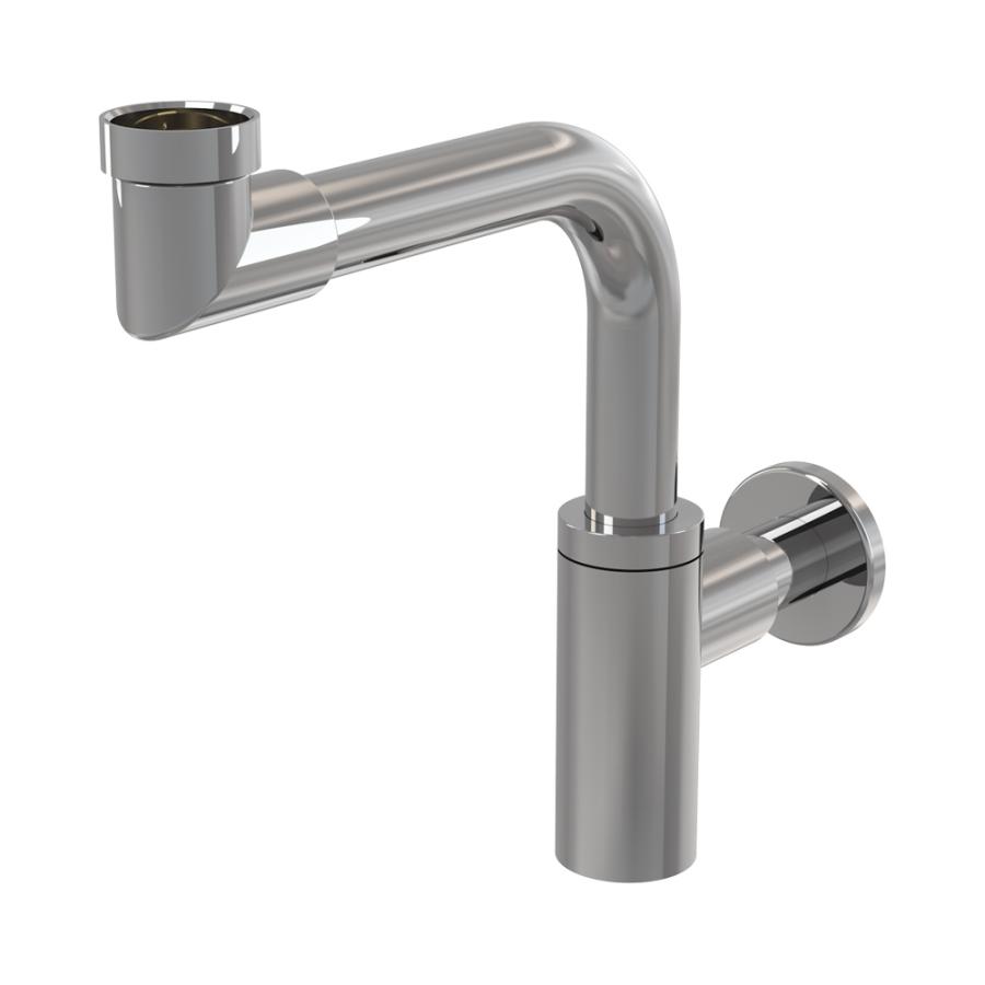 Alcaplast Сифон для умывальника Ø32 DESIGN, цельнометаллический A403