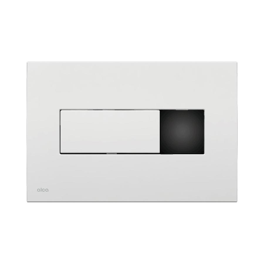 Alcaplast  Белая сенсорная кнопка управления для скрытых систем инсталляции с аккумулятором белый  M370SB  - Изображение 1