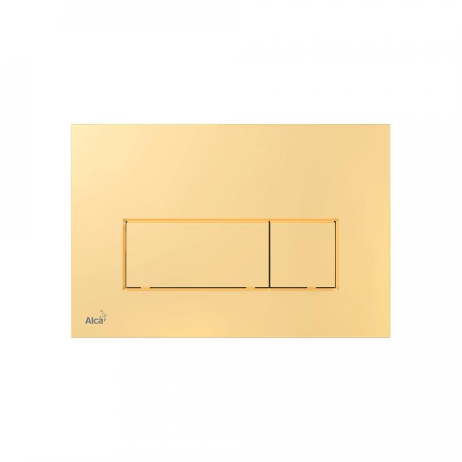 Alcaplast  THIN Кнопка управления для скрытых систем инсталляции золотой  M575  - Изображение 1