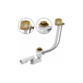 Сифон для ванны с напуском воды через перелив