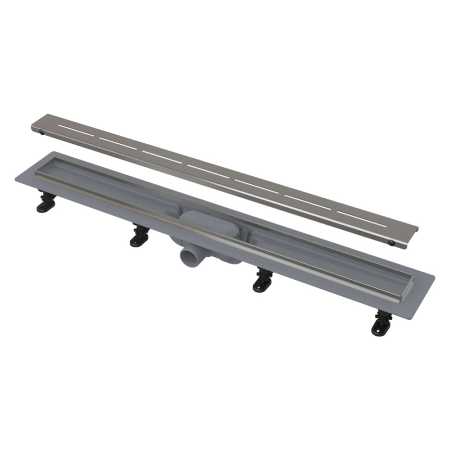 Alcaplast APZ18 Simple Водоотводящий желоб с порогами из