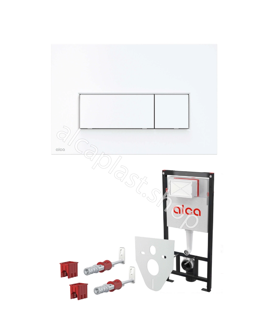 AlcaplastSet4v1дляустановкиунитазапанельсмывабелаяAM101/1120-4:1M570-VE-01