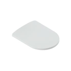 ARTCERAM Крышка с сиденьем Slim для унитаза, механизм soft-close, цвет белый/хром 