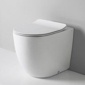Унитаз напольный Reel 37x52 см покрытие Saniglaze