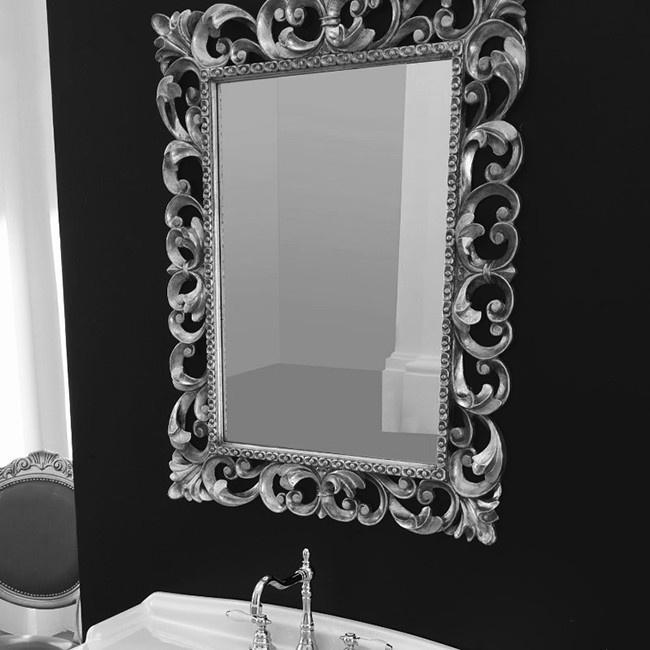 ARTCERAM зеркало прямоугольное 73x93 см Серебряная рама ACS001 51 - Изображение 4