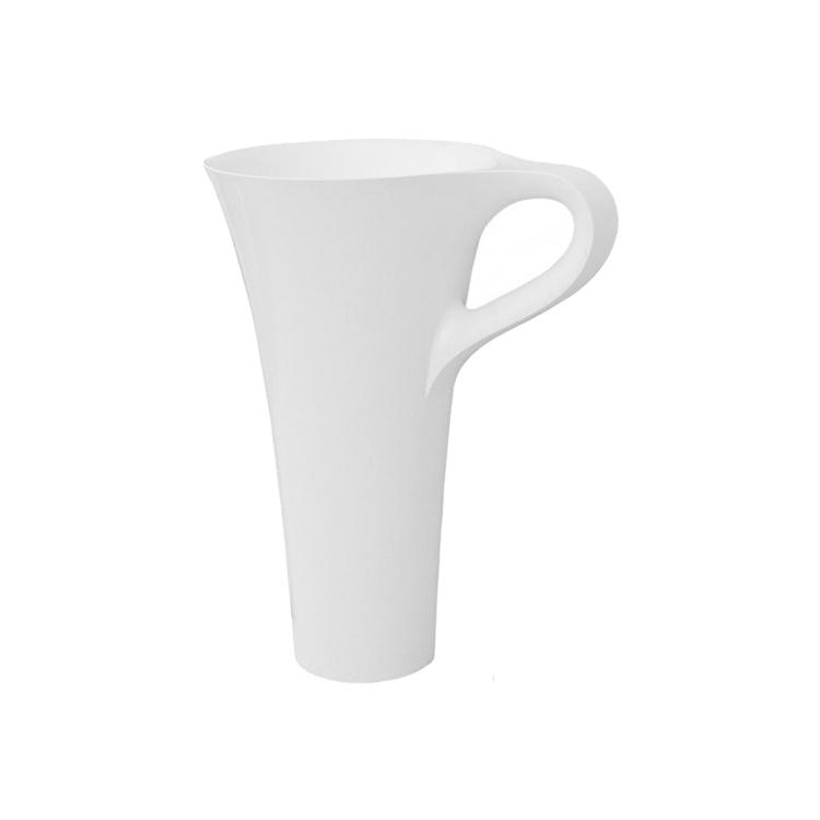 ARTCERAM Cup Раковина напольная отдельностоящая Белый глянцевый, OSL004 01 00 - Изображение 3