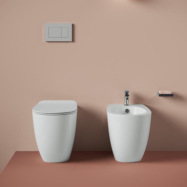 ARTCERAM Унитаз напольный Reel 37x52 см покрытие Saniglaze