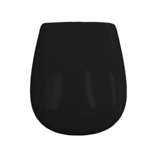 ARTCERAM Крышка для унитаза soft-close черная с фурнитурой цвета хром AZA001 03 71 - Изображение 1