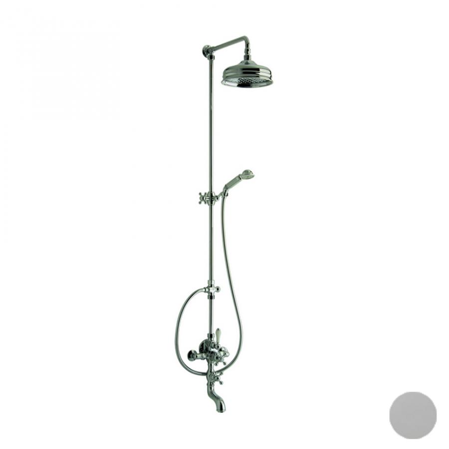 CISAL Arcana Термостатический смеситель для ванны/душа с душевым комплектом и верхним душем Хром, AC00413021 - Изображение 1