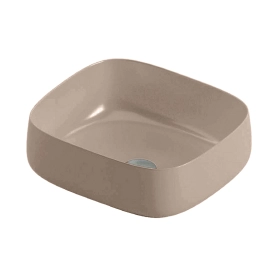 Раковина настольная Quadro 46x41см Saniglaze