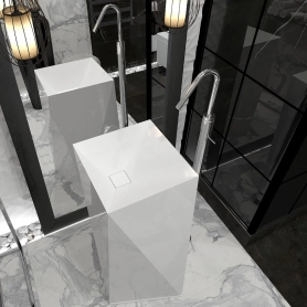 Напольный смеситель для раковины, закладная в комплекте