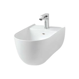 Биде подвесное 350x520 с 1 отверстием под смеситель