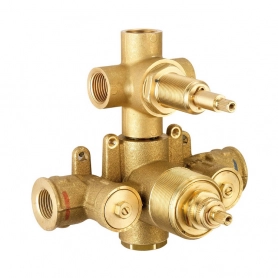 Закладная термостата с переключателем на 3 положения