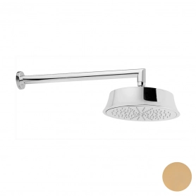 Верхний душ из стены