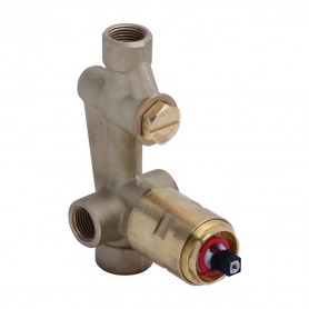 Встраиваемая часть однорычажного смесителя для ванны/душа