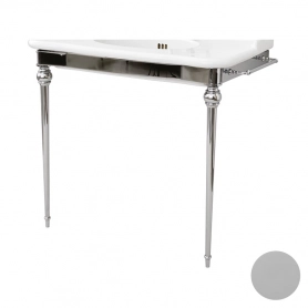 Консоль металлическая под раковину 92 см