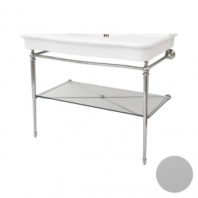 Консоль металлическая под раковину 112 см