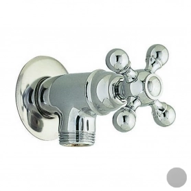 Кран настенный 1/2' для холодной воды с подсоединением 3/4'