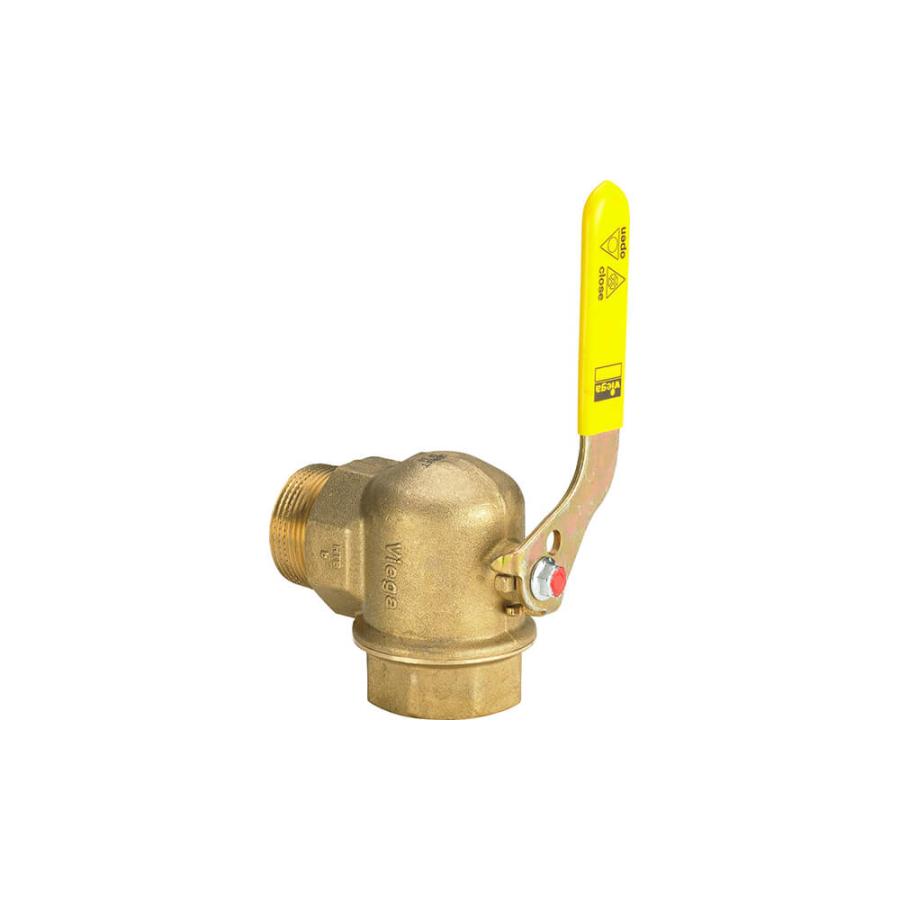 VIEGA Угловой шаровой кран для газового счетчика Модель G2110 525132