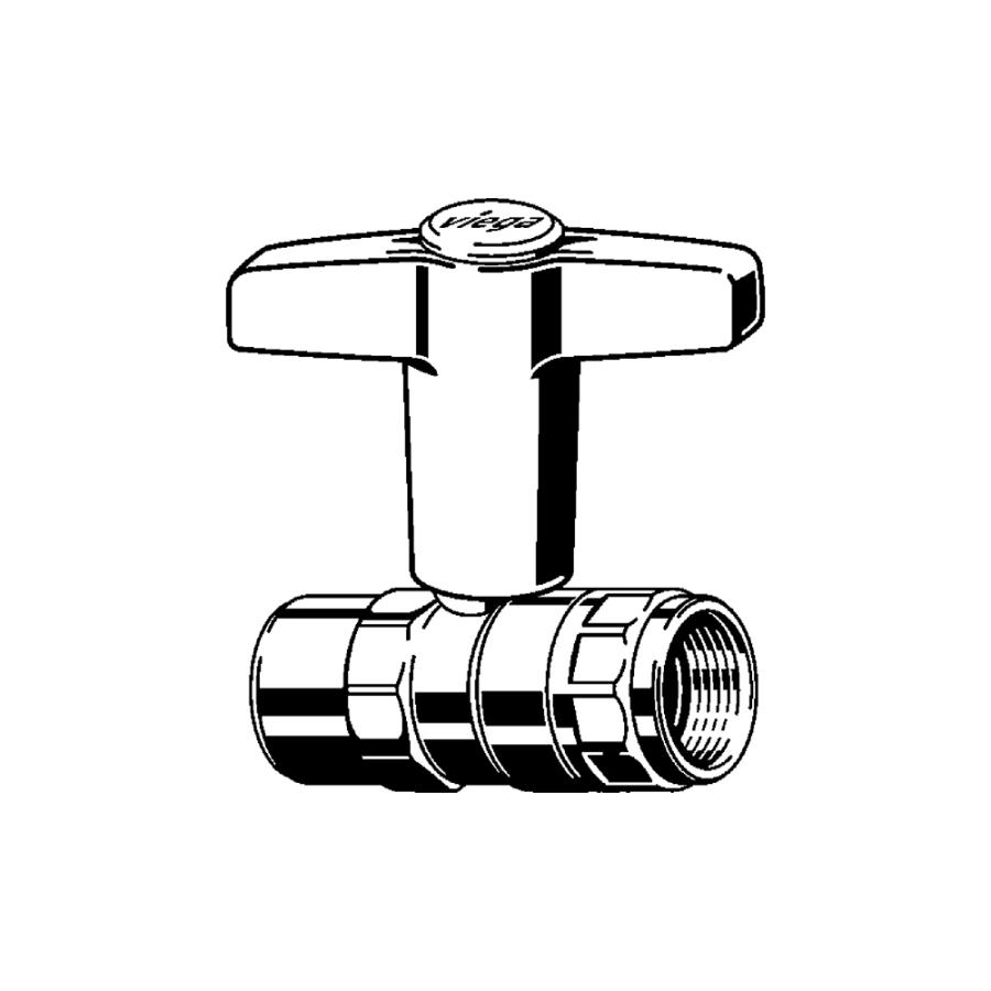 Купить VIEGA Шаровой кран Easytop Модель 2275.2