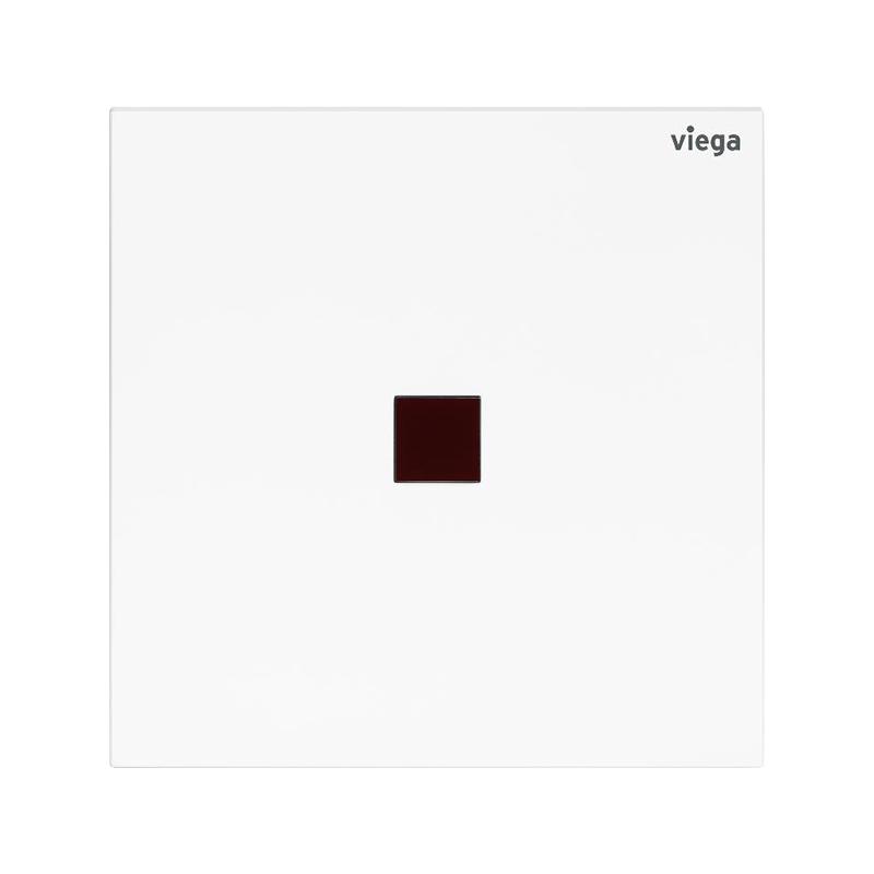 VIEGA Prevista Visign for More 200 Модель 8620.2 Панель смыва для писсуара инфракрасная активация смыва стекло цвет белый трафик 774660 - Изображение 2