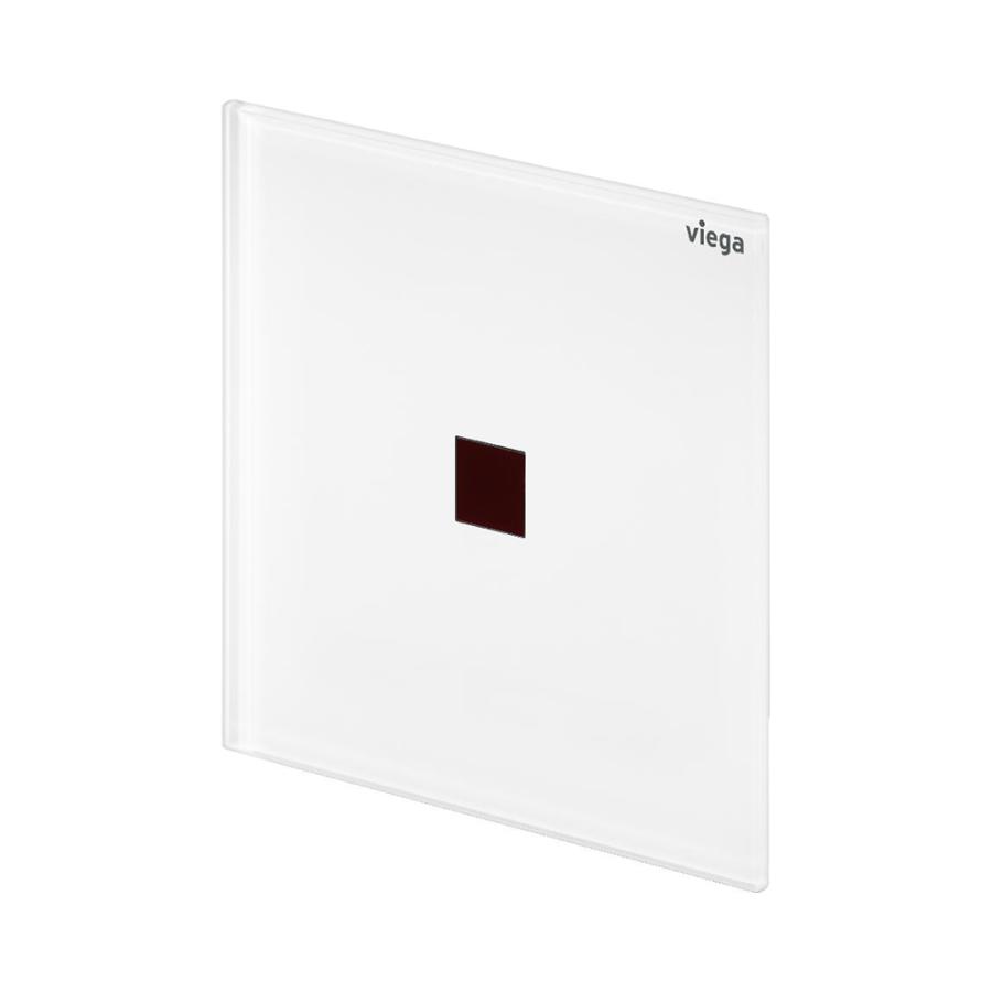 VIEGA Prevista Visign for More 200 Модель 8620.2 Панель смыва для писсуара инфракрасная активация смыва стекло цвет белый трафик 774660 - Изображение 1