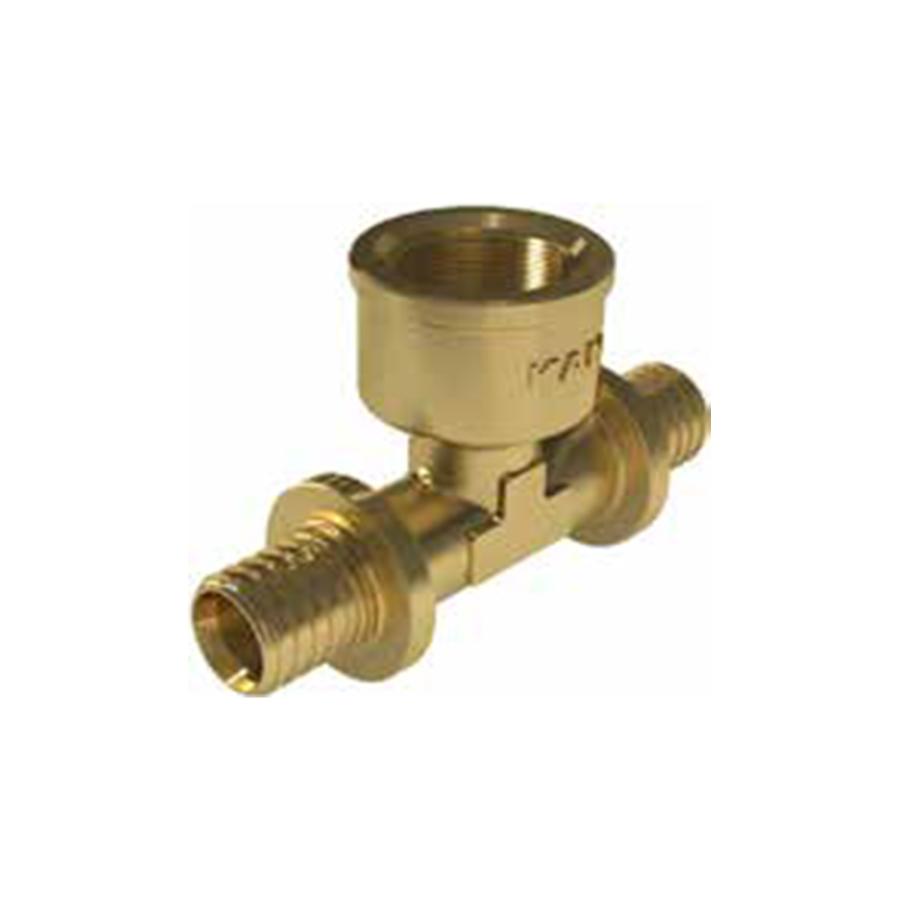 KAN-therm Тройник латунный - с резьбой внутренней 2509258003