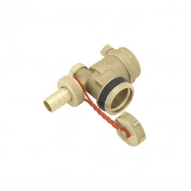 Тройник с воздуховыпускным клапаном и спускным вентилем