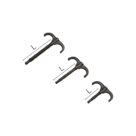 Крюк пластмассовый для труб двойной