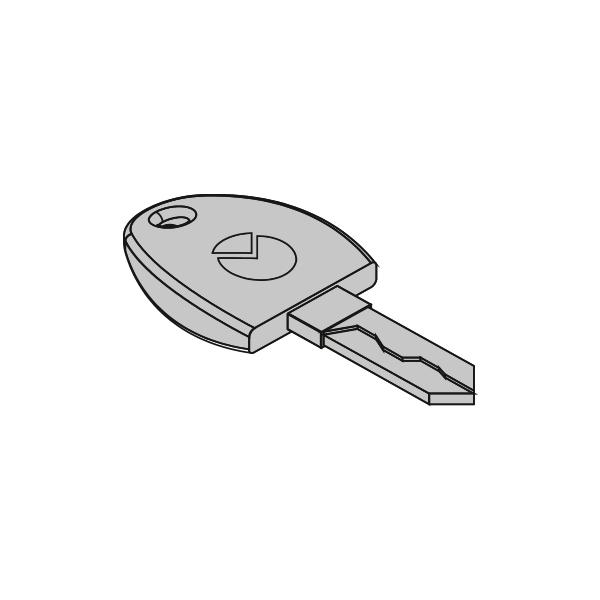 TECO T4 PUNTO BLU Ключ для предохранительного замка KY5000 - Изображение 2