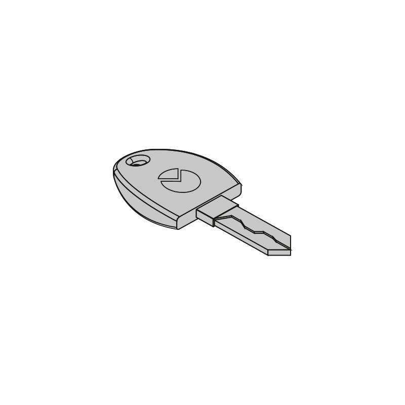 TECO T4 PUNTO BLU Ключ для предохранительного замка KY5000 - Изображение 1