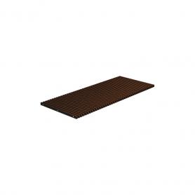 Решетка из древесно-полимерного композита для поддона, коричневая