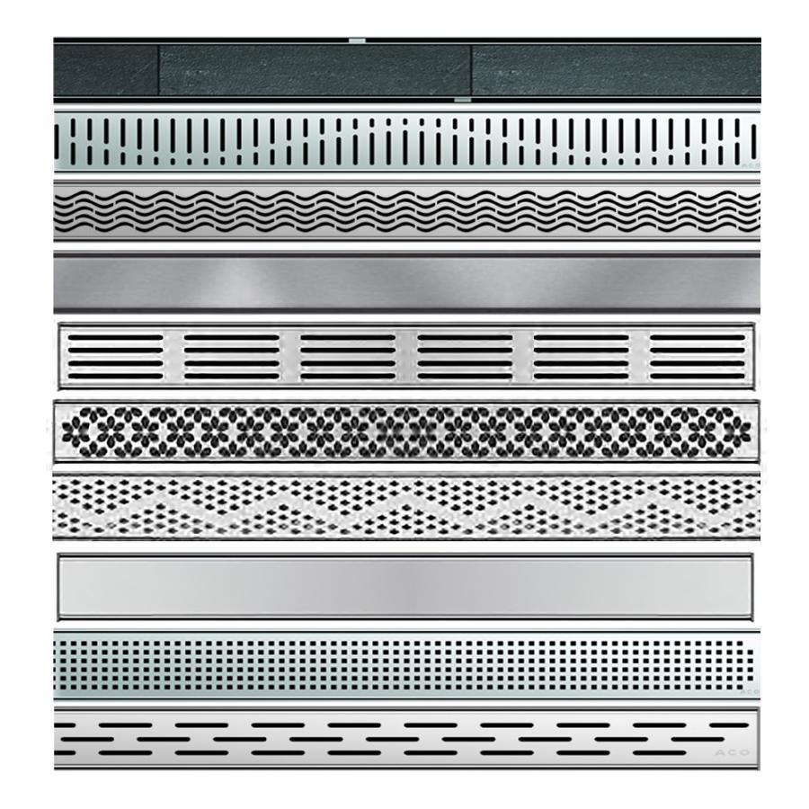 Aco Решетка для душевого канала дизайн 'stripe', 578 мм 413617 - Изображение 2