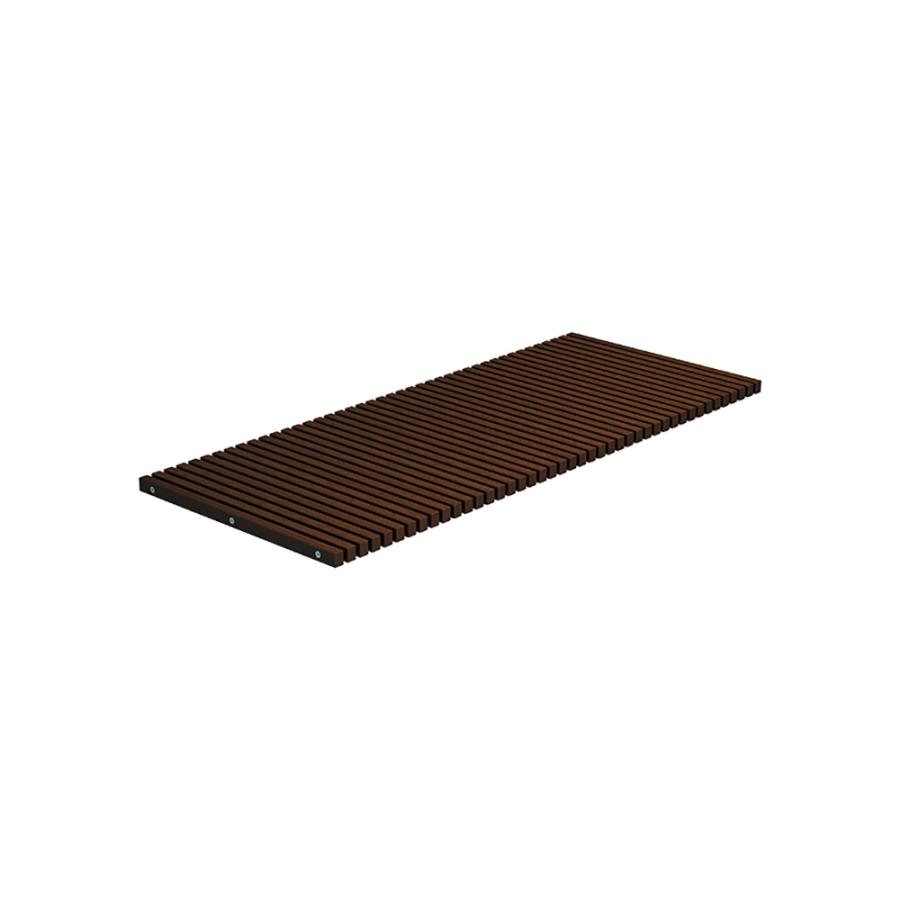 Aco Решетка из древесно-полимерного композита для поддона, коричневая Длина 700 мм, 9010.79.57 - Изображение 1
